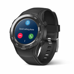 HUAWEI Watch 2 Sport Smartwatch, Fitness and Activities Tracker with Built-in GPS, Heart Rate, Music, Smart Notificatons, IP68-Life Waterproof - Black