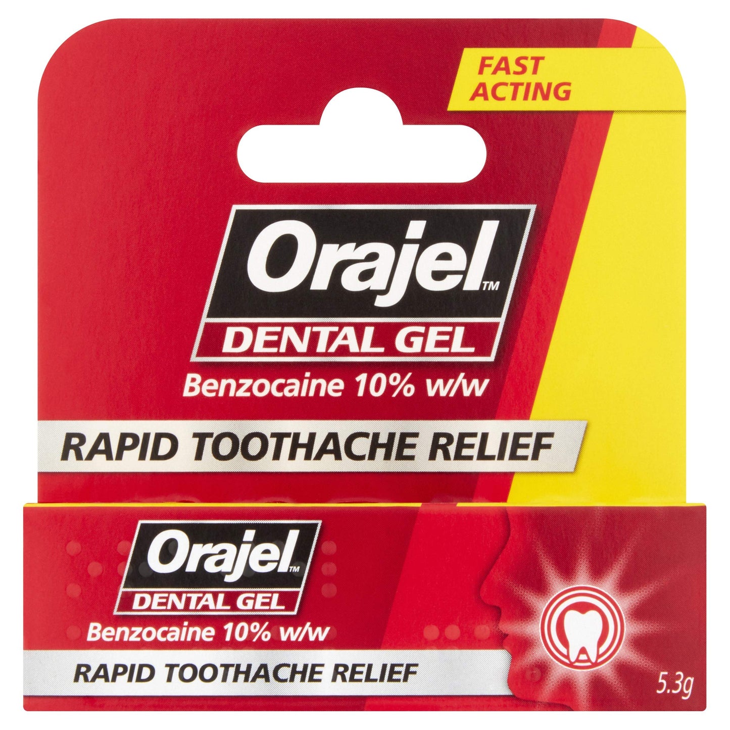 Orajel Dental Gel, 5.3 g (Pack of 1)