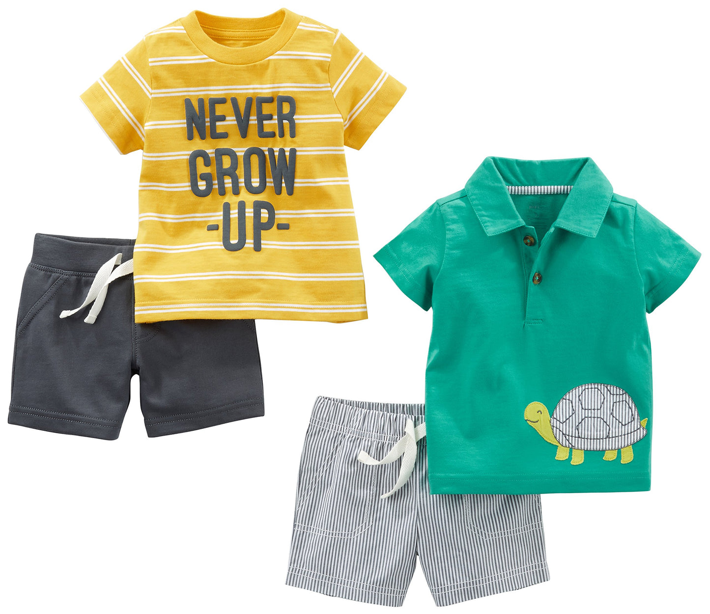 Simple Joys by Carter's Baby Boys' 4-Piece Playwear Set 0-3M