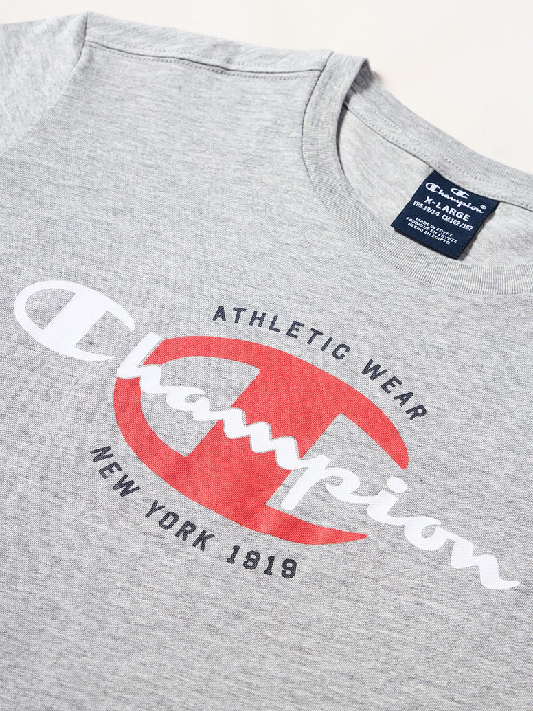 Champion Boys Legacy Graphic Shop C S/S Short Sleeve T-Shirt