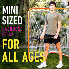 Franklin Sports Boys + Mens Lacrosse Sticks - Attack + Midfield Lax Stick - Lightweight Kids + Adults Aluminum Lacrosse Stick - Ambush