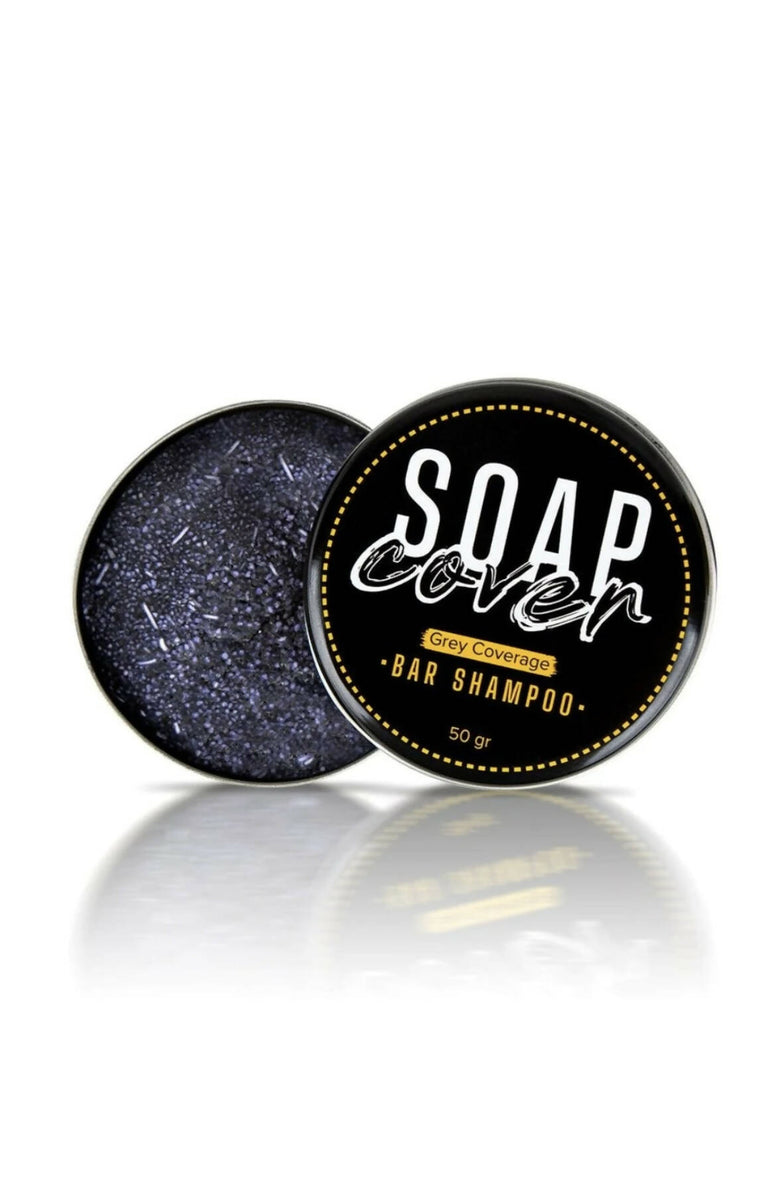 صابونه تسويد الشعر soap cover grey 50 g